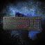 Nedis Gaming AFYTEQE Multimedia USB Tastatur Metall - 1,5 m