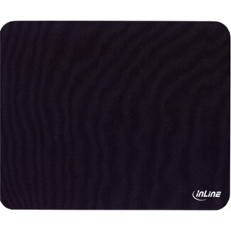 InLine Recyceltes Mauspad für optische und Laser-Mäuse – Schwarz