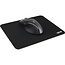 Recyceltes Mauspad für optische und Laser-Mäuse – Schwarz