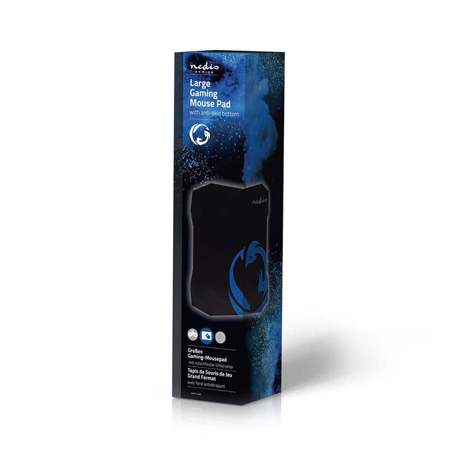 Nedis Gaming Mauspad - Medium / Schwarz