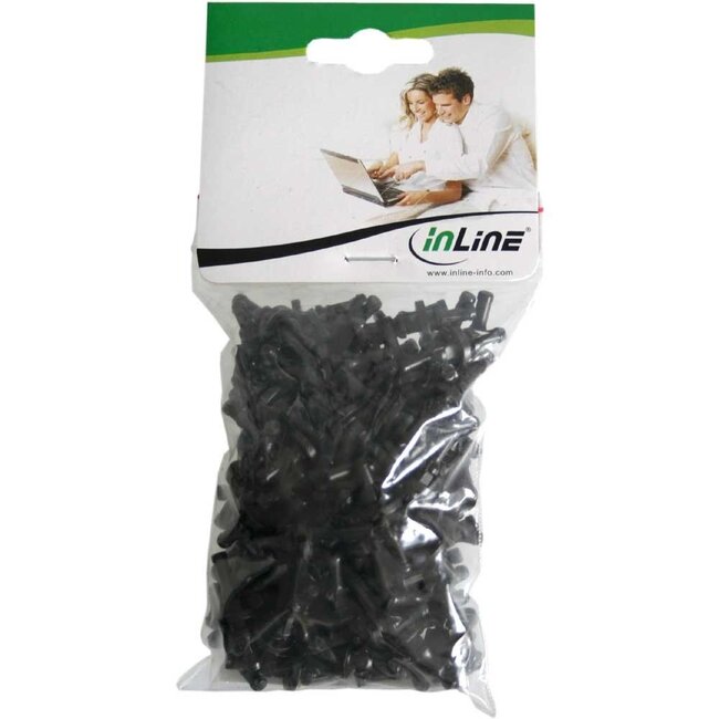 Gummiklips für PC-Lüfter / 100 Stück