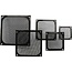 PC-Lüfterschutzfilter 140x140 mm Schwarz