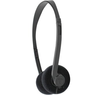 SoundLAB SoundLAB ultraleichte On-Ear Stereo-Kopfhörer / Schwarz - 1,2 m