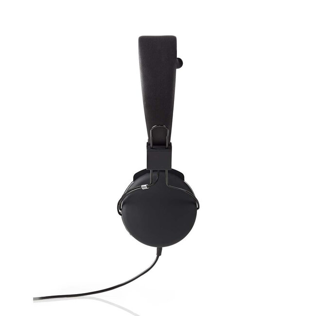 Nedis On-Ear Stereo-Kopfhörer / Schwarz - 1,2 m