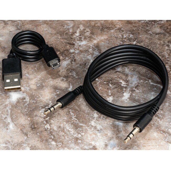 SoundLAB Stereo On-Ear Bluetooth Kopfhörer mit Mikrofon / Schwarz