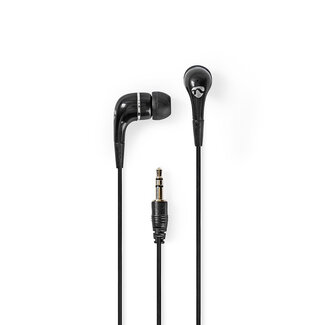 Nedis Nedis Stereo In-Ear Kopfhörer mit Rundkabel / Schwarz - 1,2 m