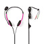 Nedis Stereo On-Ear Headset - 2x 3,5mm Klinke / Pink - 2 Meter
