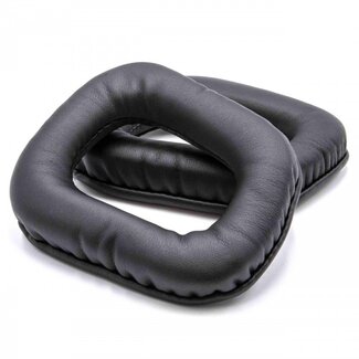 VHBW Ohrpolster kompatibel mit Logitech F540, G35, G430 & G930 Gaming-Headsets / Schwarz