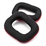 Ohrpolster kompatibel mit Logitech F540, G35, G430 & G930 Gaming-Headsets – Rot