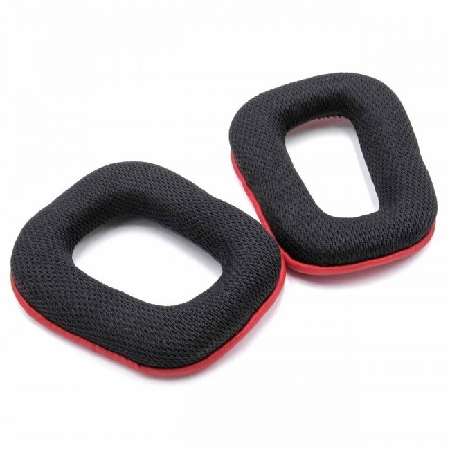 Ohrpolster kompatibel mit Logitech F540, G35, G430 & G930 Gaming-Headsets – Rot