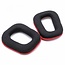 Ohrpolster kompatibel mit Logitech F540, G35, G430 & G930 Gaming-Headsets – Rot