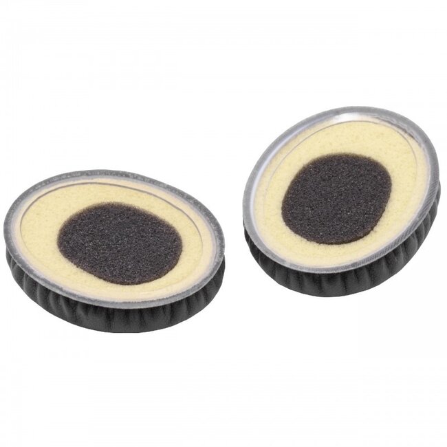 Ohrpolster kompatibel mit Sennheiser 218, HD 219, HD 219s, HD220, HD 228, HD229, HD238, HD239 Kopfhörern – Schwarz