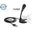 DeLOCK Tischmikrofon - USB / Schwarz - 1,7 m