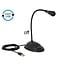 DeLOCK USB Schreibtischmikrofon mit 25cm Hals - Schwarz - 1,7m