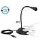 DeLOCK USB Schreibtischmikrofon mit 25cm Hals - Schwarz - 1,7m
