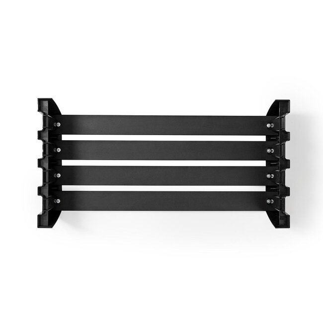 Nedis Premium ergonomischer Monitorständer / Erhöhung schwarz