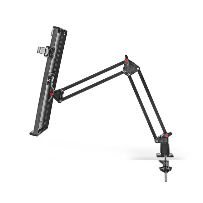 Nedis Dokumentenhalter mit Klemme / Schwarz