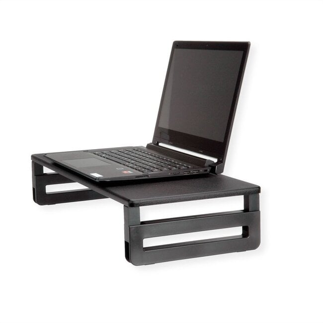 Value ergonomischer Monitorständer XL / Schwarz