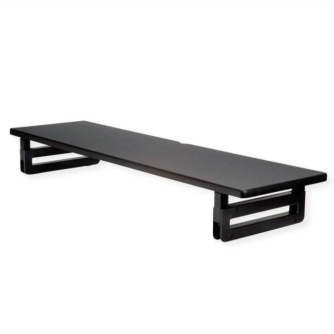 Value ergonomischer Monitorständer XXL / Schwarz
