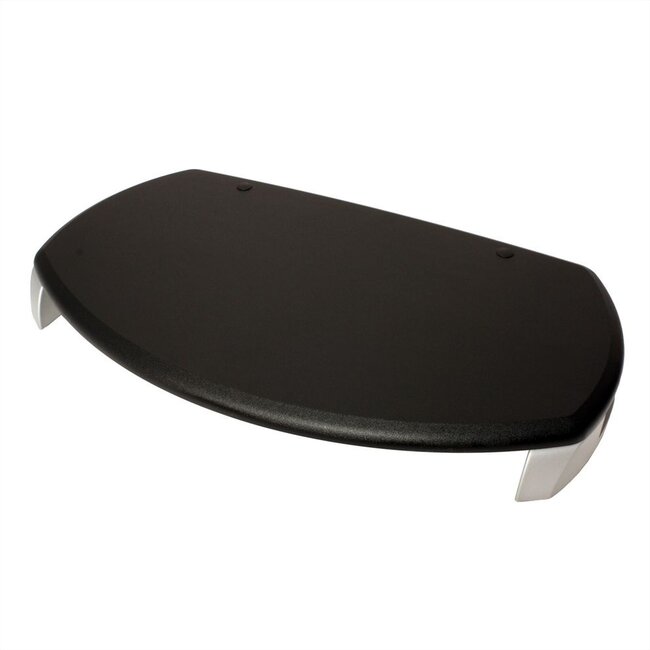 Roline ergonomischer trendiger Monitorständer / schwarz/silber