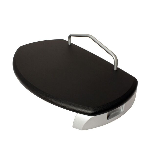 Roline ergonomischer trendiger Monitorständer / schwarz/silber