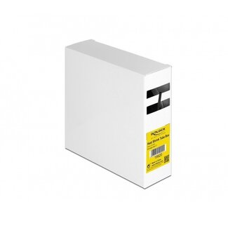 DeLOCK Schrumpfschlauch 15m - 2,4mm auf 1,2mm - 1 Stück / Schwarz