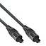 Digitale optische Toslink Audiokabel - 6mm / Schwarz - 1 Meter