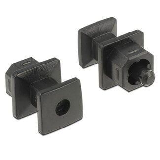 DeLOCK Digitale optische Toslink Schutzkappen - 10 Stück