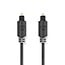 Nedis digitale optische Toslink Audiokabel schwarz - 3 Meter