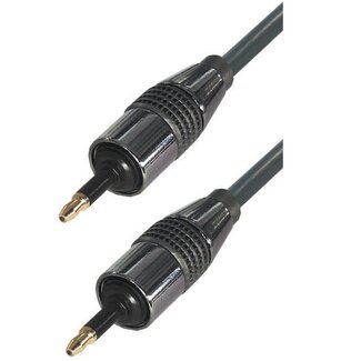 MaxTrack Digitale optische Mini Toslink Audio Kabel 6mm 1 Meter