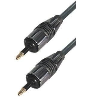 MaxTrack Digitale Mini Toslink Audio Kabel 6mm - 2 Meter