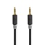 Nedis 3,5mm Stereo-Audiokabel / Schwarz - 2 Meter