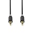 Nedis 3,5mm Stereo-Audiokabel / Schwarz - 3 Meter