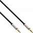 Premium 3,5mm Stereo Audio Slim Kabel – 1 Meter