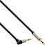 Premium 3,5mm Stereo Audio Slim Kabel - Winkelstecker - 5 Meter