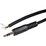 3,5mm Klinkenstecker (m) Stereo Audiokabel offen / schwarz - 1,8 m