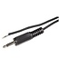 3,5mm Mono Klinkenkabel (m) offen / schwarz - 1,8 m