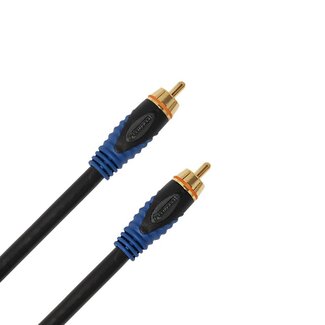 Reconnect Reconnect Premium Tulp Koaxial Digital Audiokabel Schwarz - 1 Meter