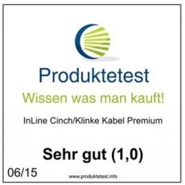 Premium 3,5mm Klinke auf Cinch Stereo Audiokabel Blau - 15 Meter