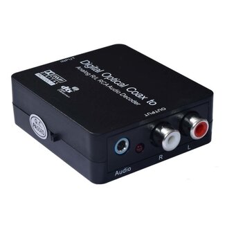 Coretek Digital-Analog Audio Konverter (DAC) mit Dolby Decoder – USB Stromversorgung