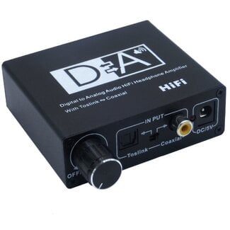 Coretek Digital-Analog Audio Converter (DAC) mit Kopfhörerverstärker