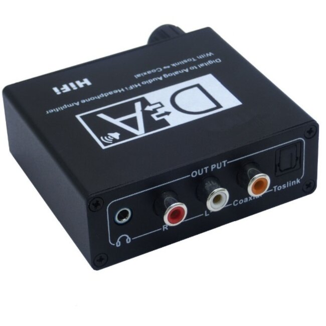 Digital-Analog Audio Converter (DAC) mit Kopfhörerverstärker