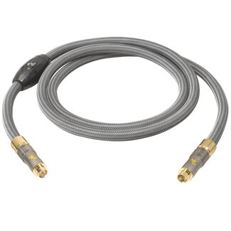 MaxTrack Großes High-End S-VHS Kabel / Nylon - 0,75 Meter