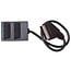 Scart-Verteilerbox mit 2 Anschlüssen / Schwarz - 0,40 Meter