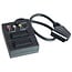 Scart-Verteilerbox 2x Scart + 1x S-VHS/Composite, schwarz - 0,20 m
