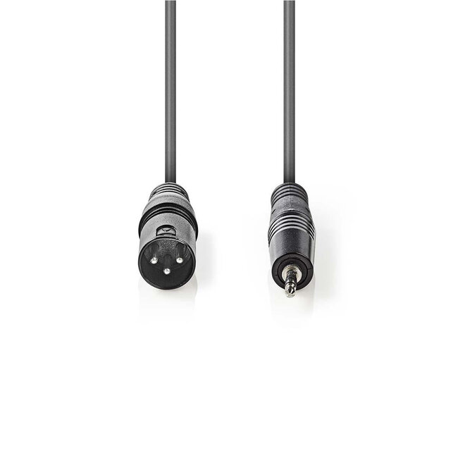 Nedis XLR (m) - 3,5mm Klinke (m) Audiokabel - 3 Meter