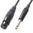 PD Connex XLR (w) - 6,35mm Mono Klinke (m) Audiokabel - 6 Meter