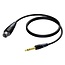 Procab CLA723 XLR (w) - 6,35mm Stereo-Klinke (m) Audiokabel - 1,5 m