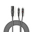Nedis 1x XLR (m) - 2x RCA (m) Stereo Audiokabel 1,5 m