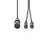 Nedis 1x XLR (m) - 2x RCA (m) Stereo Audiokabel - 3 Meter